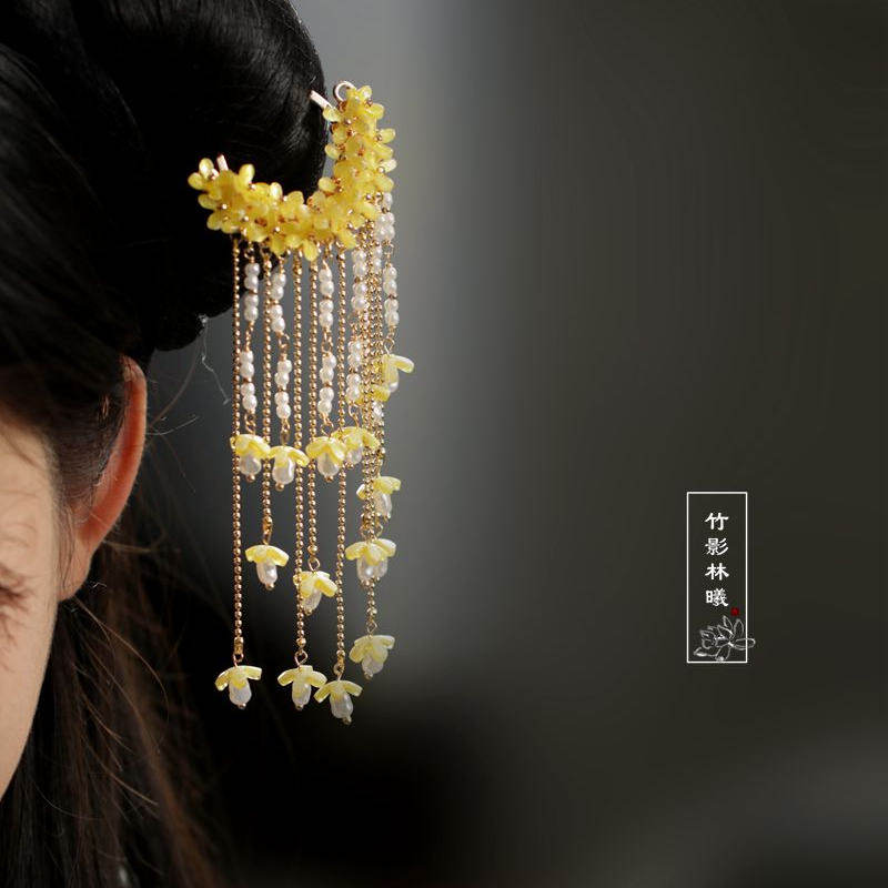 กิ๊บติดผมลายดอกหอมหมื่นลี้แบบโ - Hanbok Hair Pin บทวิจารณ์และราคา