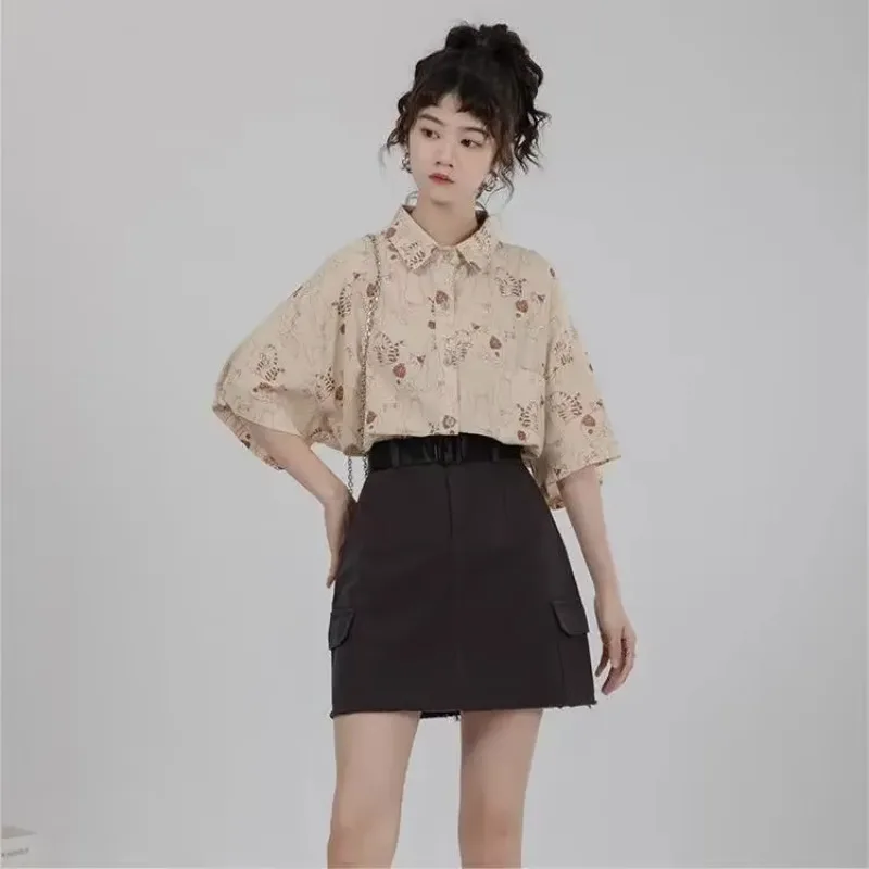 เสื้อผู้หญิง Corduroy Patch กร - Korean Lifestyle Student บทวิจารณ์และราคา