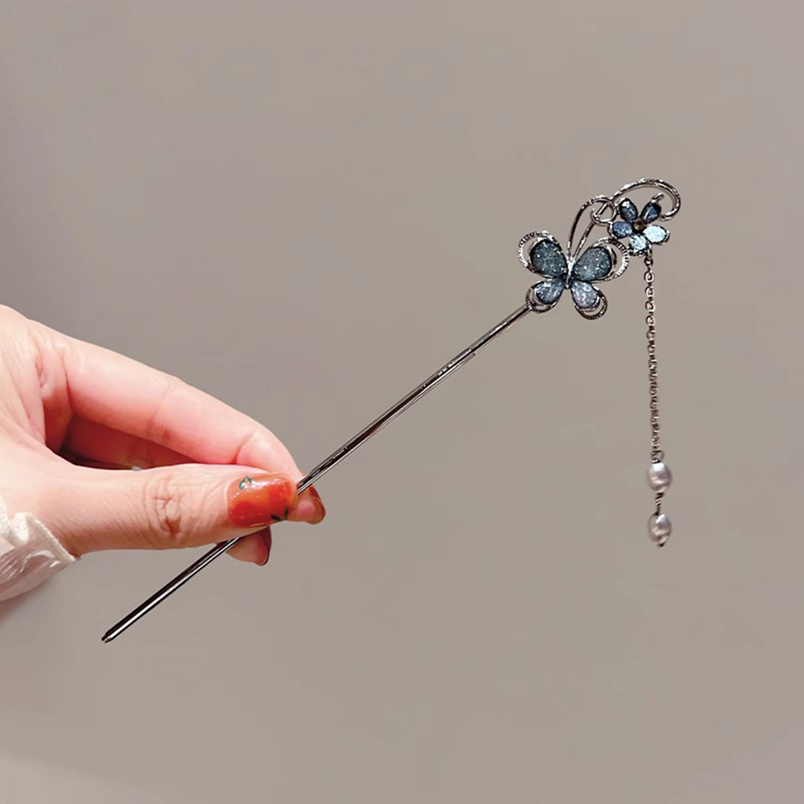 กิ๊บติดผมรูปผีเสื้อ กิ๊บติดผมแ - Hanbok Hair Pin บทวิจารณ์และราคา