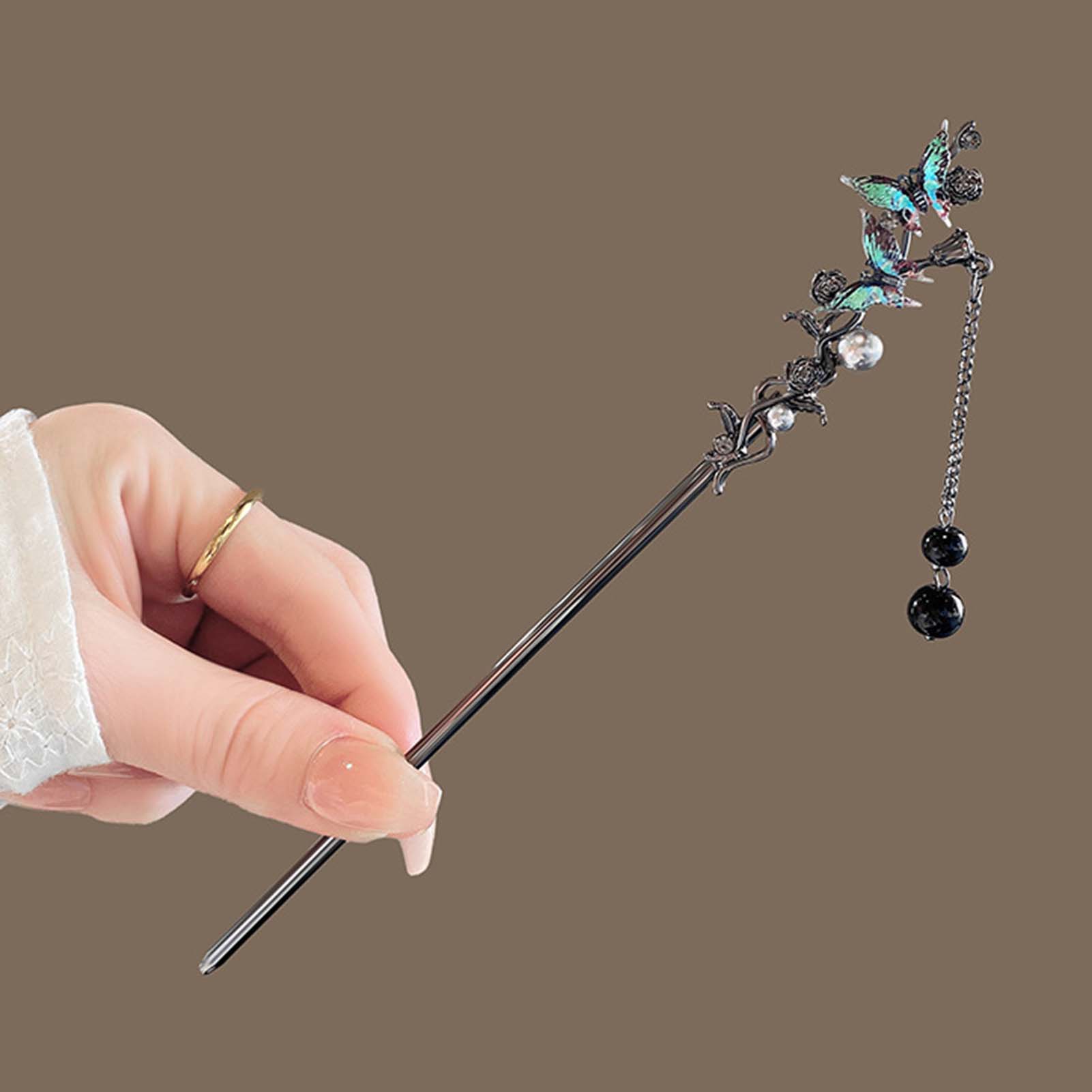 กิ๊บติดผมรูปผีเสื้อ กิ๊บติดผมแ - Hanbok Hair Pin บทวิจารณ์และราคา