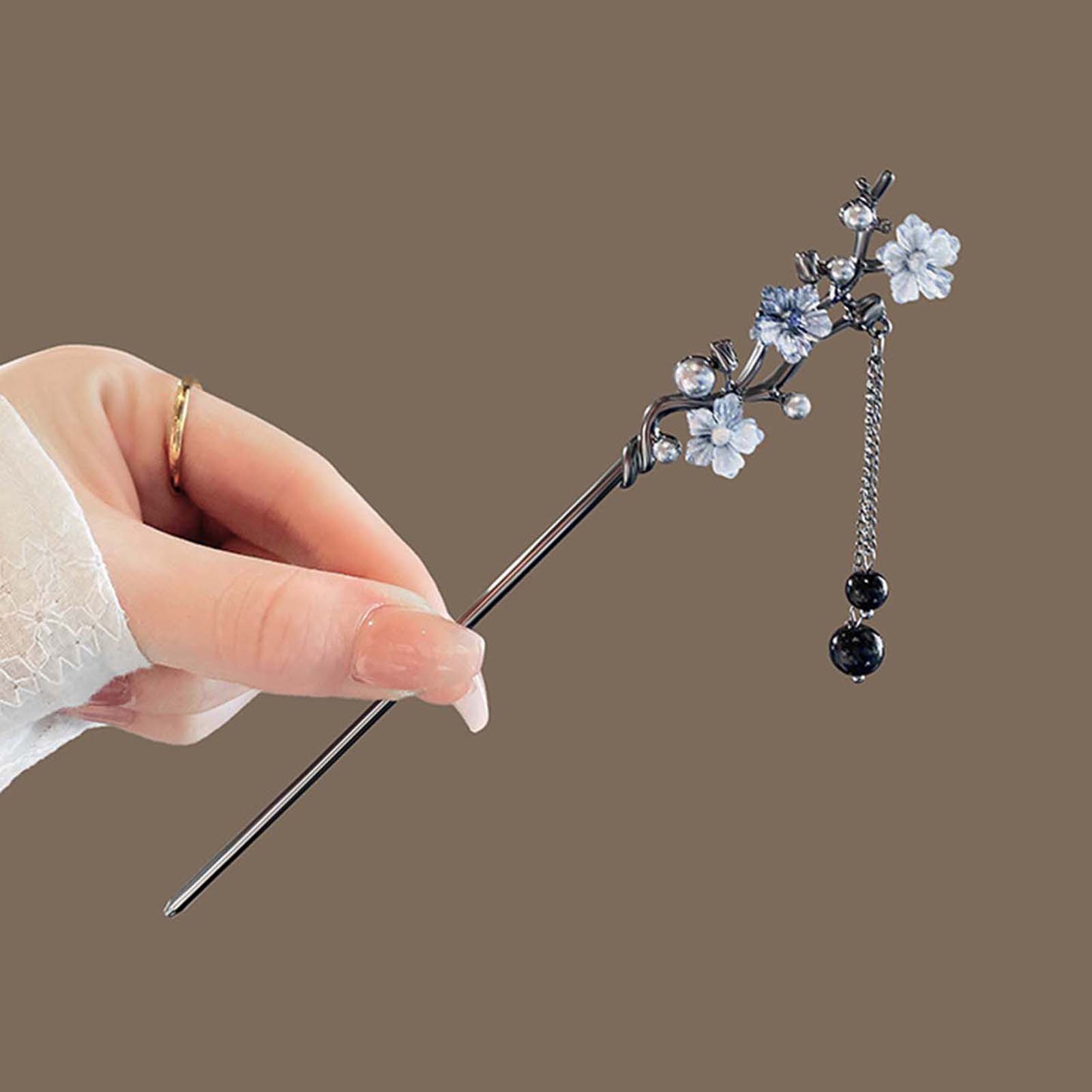 เครื่องประดับผมแบบจีนโบราณ  ปิ - Hanbok Hair Pin บทวิจารณ์และราคา