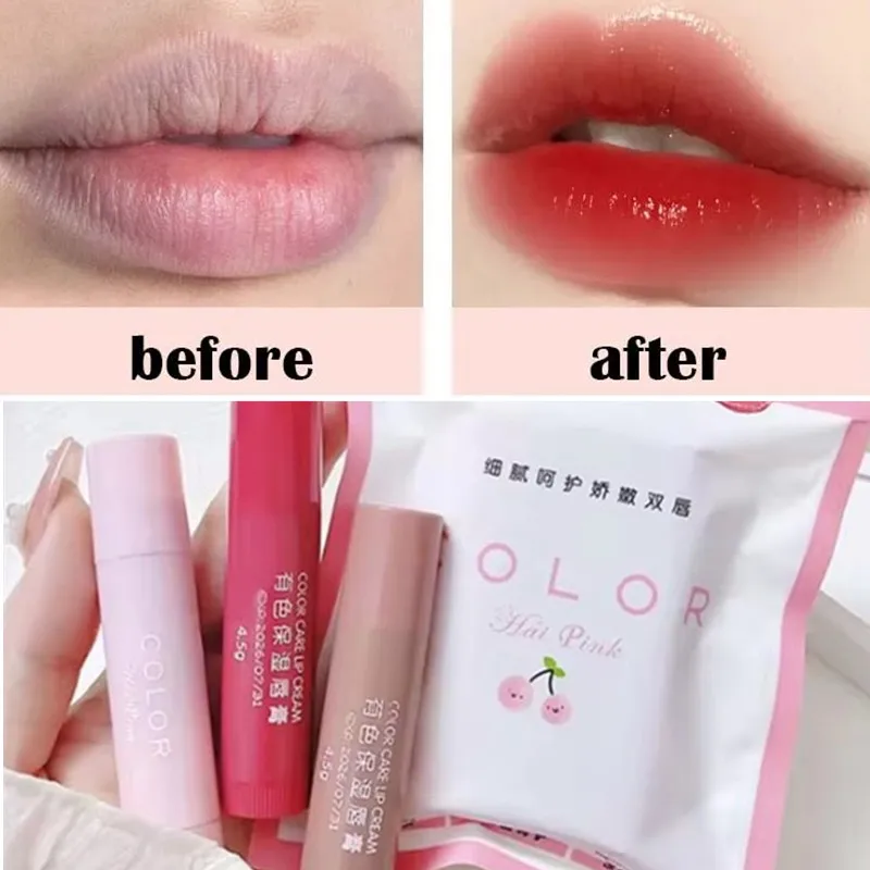 ลิปสติกสีแดงจางลงลิปสติกป้องกั - Lip Tint Korean บทวิจารณ์และราคา