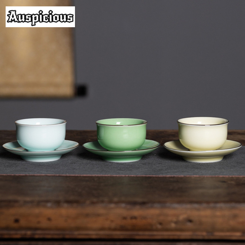ถ้วยชาศิลาดลจาก Longquan 70มล. - Celadon Ceramic Cup บทวิจารณ์และราคา